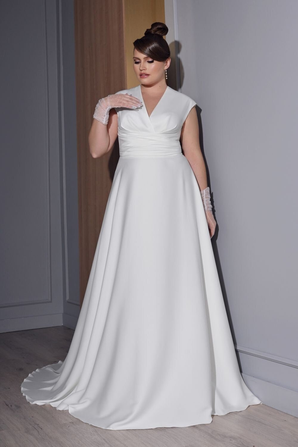 Buy Pink Silk Satin Gown Online for Party, Wedding - Kzari – Kzari - The  Design Studio